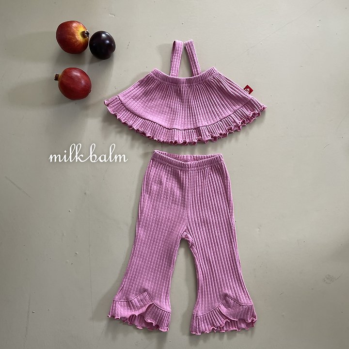 Milk Balm - Korean Children Fashion - #toddlerclothing - Momo Scallop Pants - 7