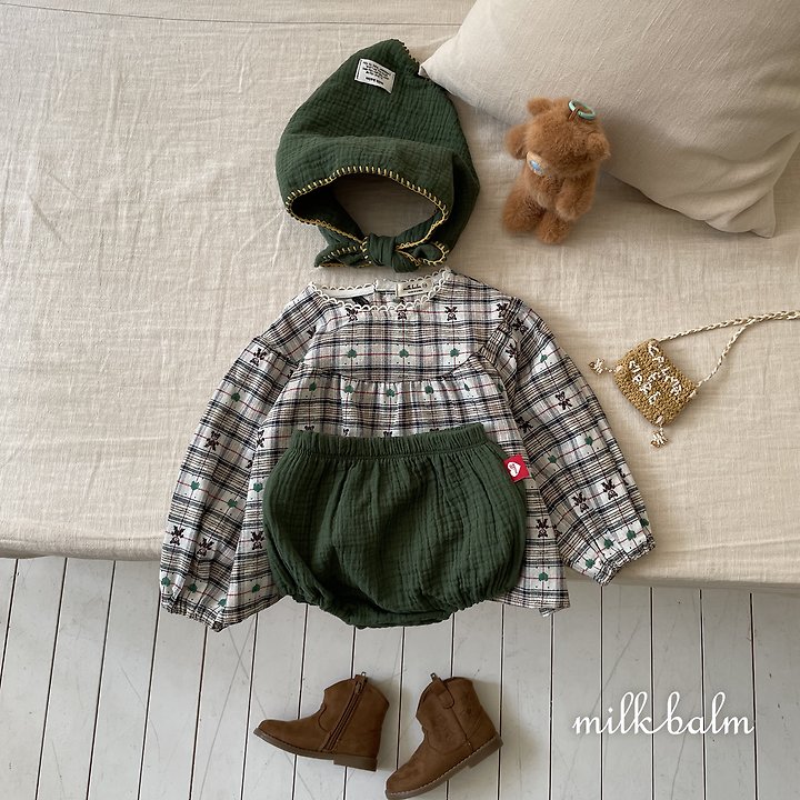 Milk Balm - Korean Children Fashion - #toddlerclothing - Bongbong Bloomer - 10