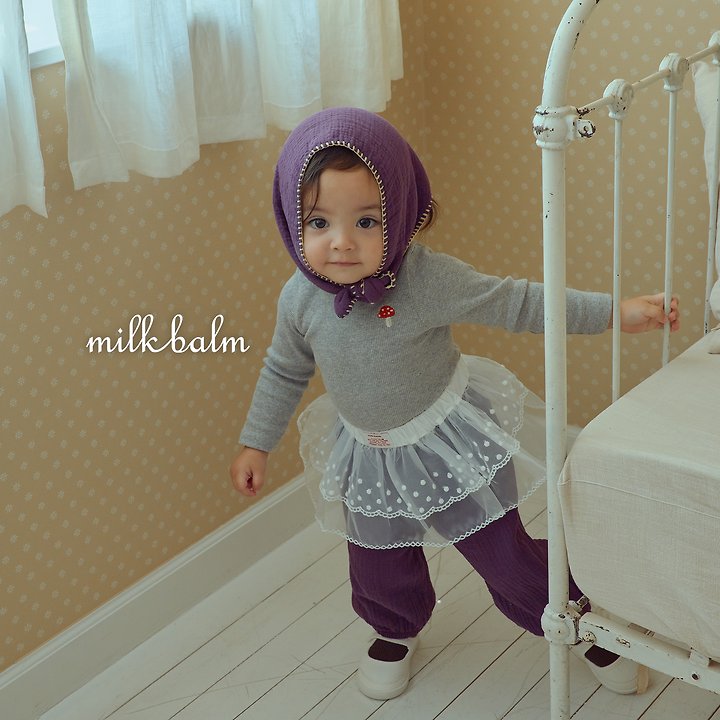 Milk Balm - Korean Children Fashion - #toddlerclothing - Tutu Layered Band Skirt - 9