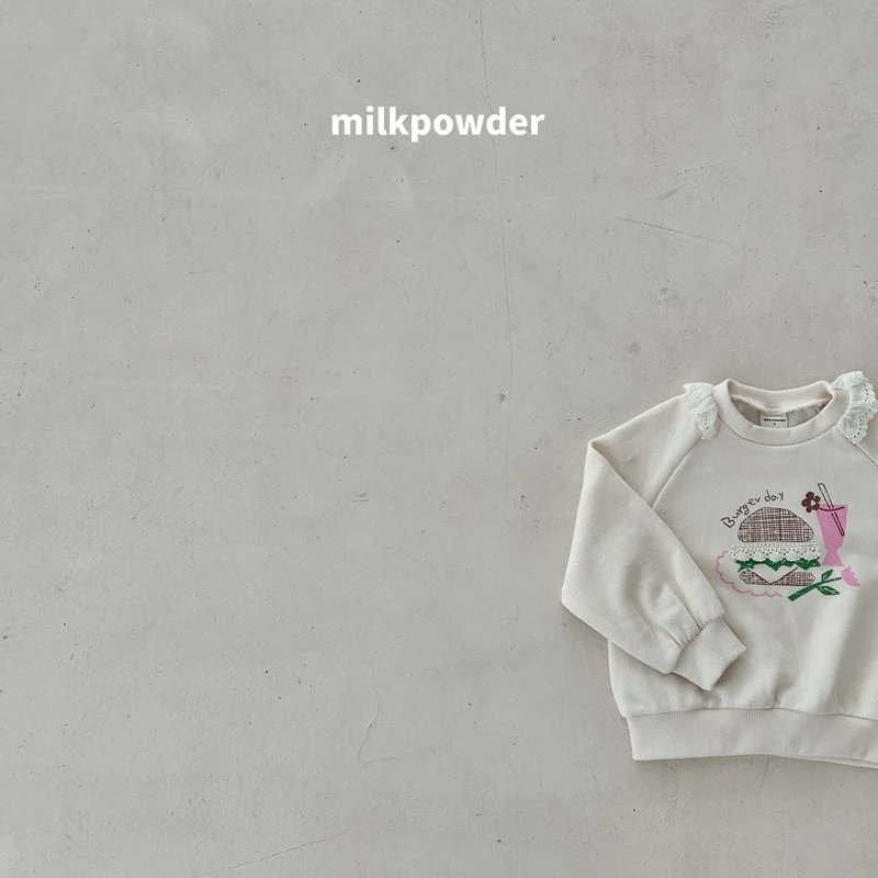 Milk Powder - Korean Children Fashion - #childofig - Buger Sweatshirts - 9