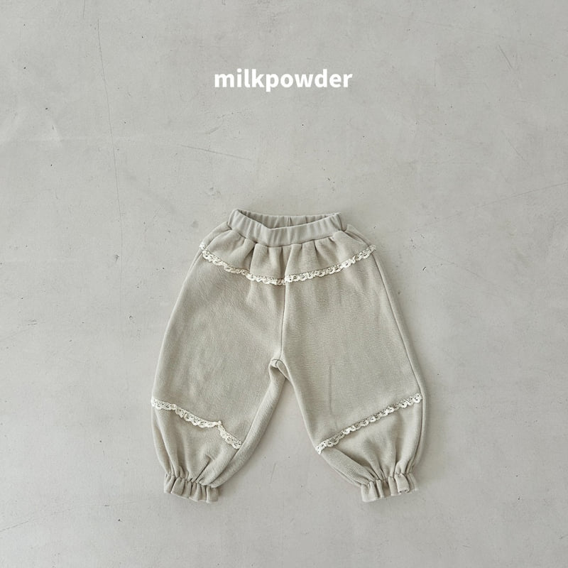Milk Powder - Korean Children Fashion - #childofig - Blan Pants - 8