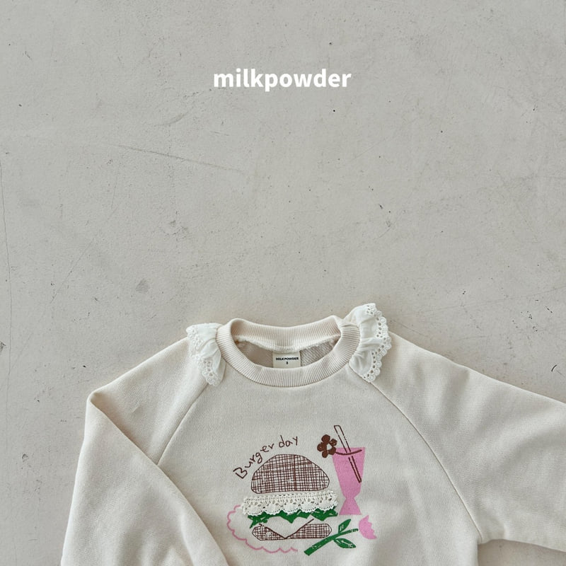 Milk Powder - Korean Children Fashion - #childrensboutique - Buger Sweatshirts - 10