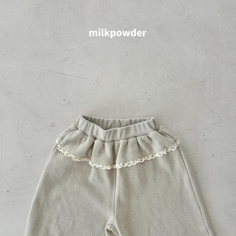 Milk Powder - Korean Children Fashion - #designkidswear - Blan Pants - 10