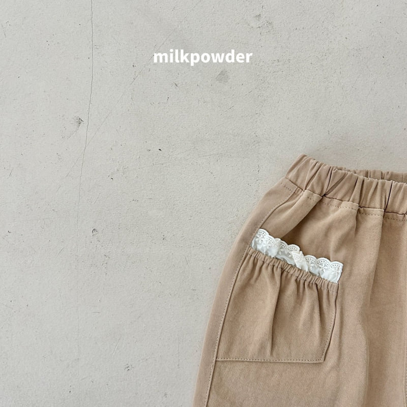 Milk Powder - Korean Children Fashion - #designkidswear - Pocket Pants - 12