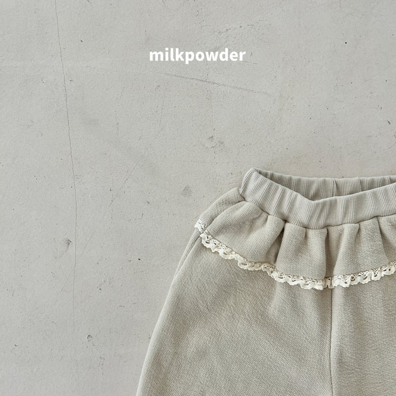 Milk Powder - Korean Children Fashion - #fashionkids - Blan Pants - 12