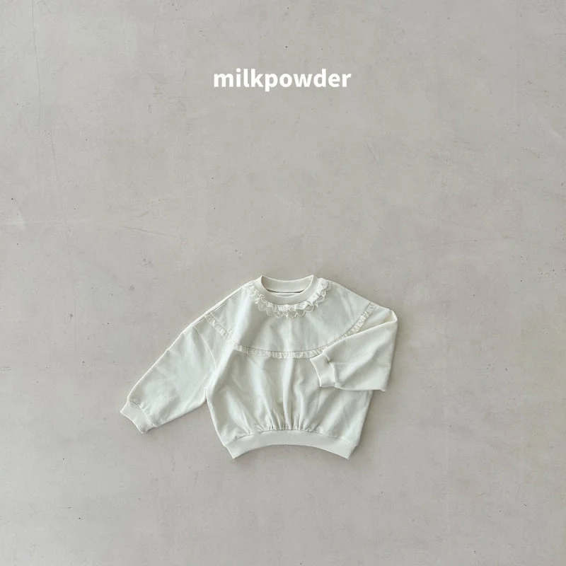 Milk Powder - Korean Children Fashion - #kidzfashiontrend - Olive Sweatshirts - 7