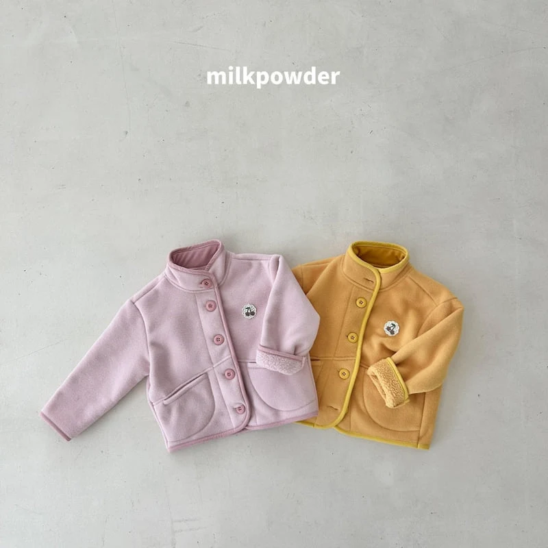 Milk Powder - Korean Children Fashion - #kidzfashiontrend - Puff Fleece Jumper