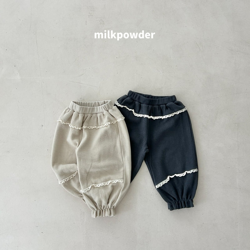 Milk Powder - Korean Children Fashion - #minifashionista - Blan Pants - 3