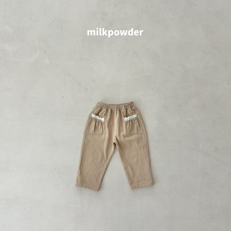 Milk Powder - Korean Children Fashion - #minifashionista - Pocket Pants - 7