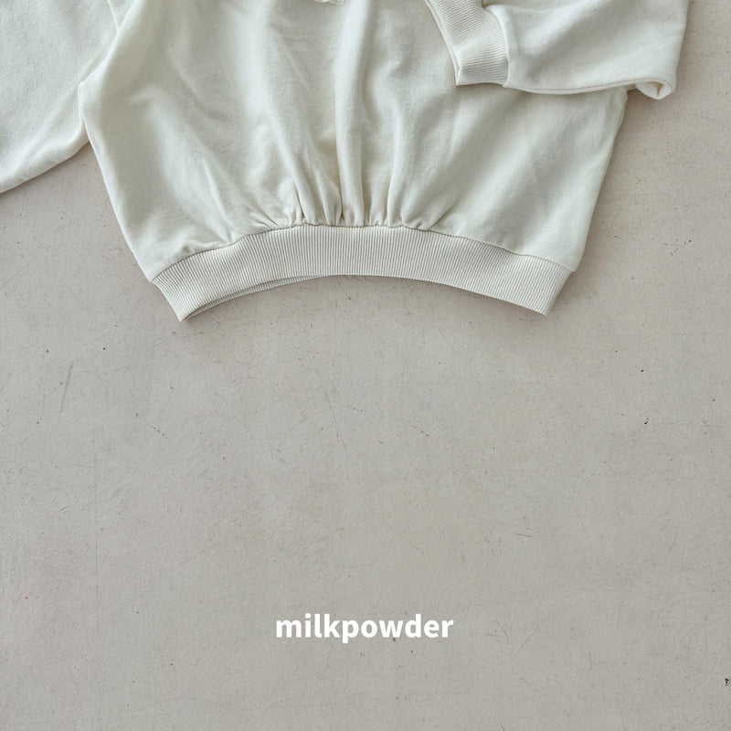 Milk Powder - Korean Children Fashion - #minifashionista - Olive Sweatshirts - 11