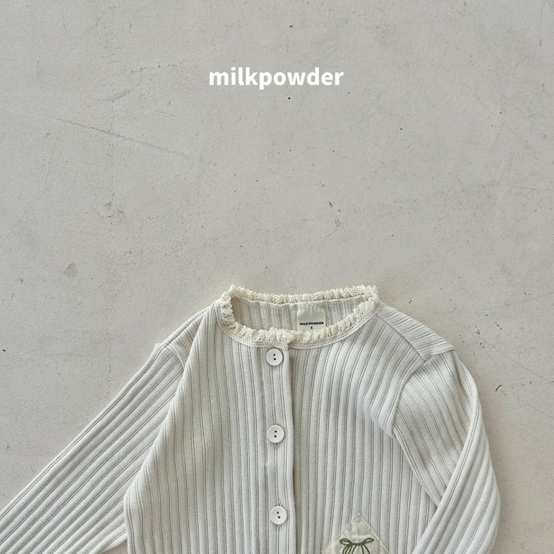 Milk Powder - Korean Children Fashion - #minifashionista - Cherry Cardigan - 8