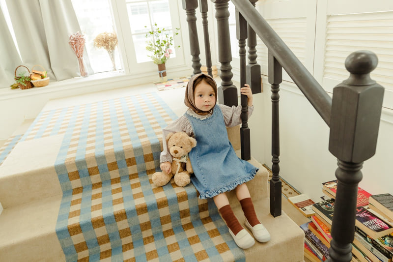 Milk Powder - Korean Children Fashion - #prettylittlegirls - Mili Denim One-piece - 10