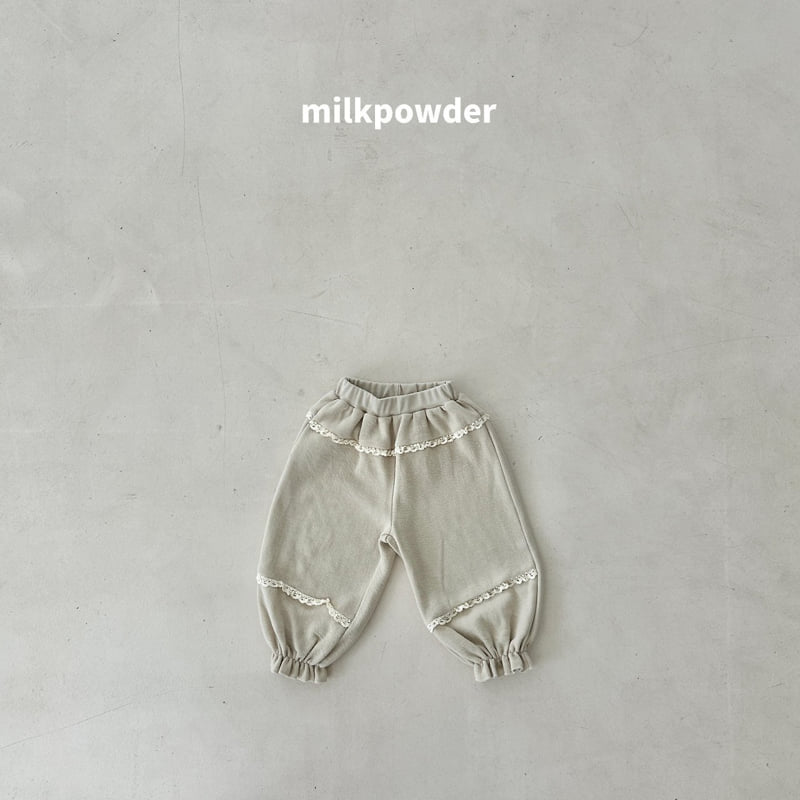 Milk Powder - Korean Children Fashion - #stylishchildhood - Blan Pants - 7