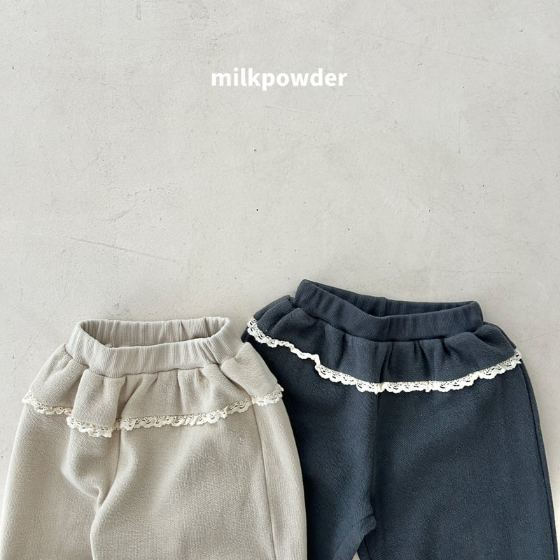 Milk Powder - Korean Children Fashion - #todddlerfashion - Blan Pants - 5