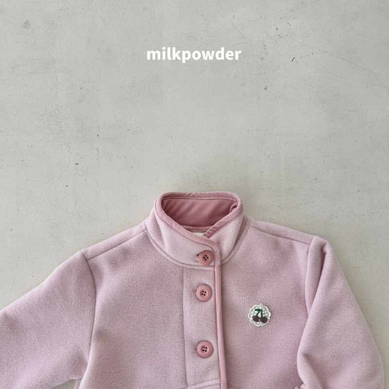 Milk Powder - Korean Children Fashion - #toddlerclothing - Puff Fleece Jumper - 8