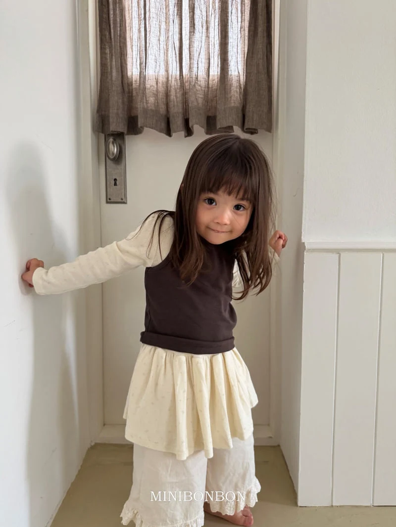 Mini Bongbong - Korean Children Fashion - #Kfashion4kids - Outside Sleeveless - 3