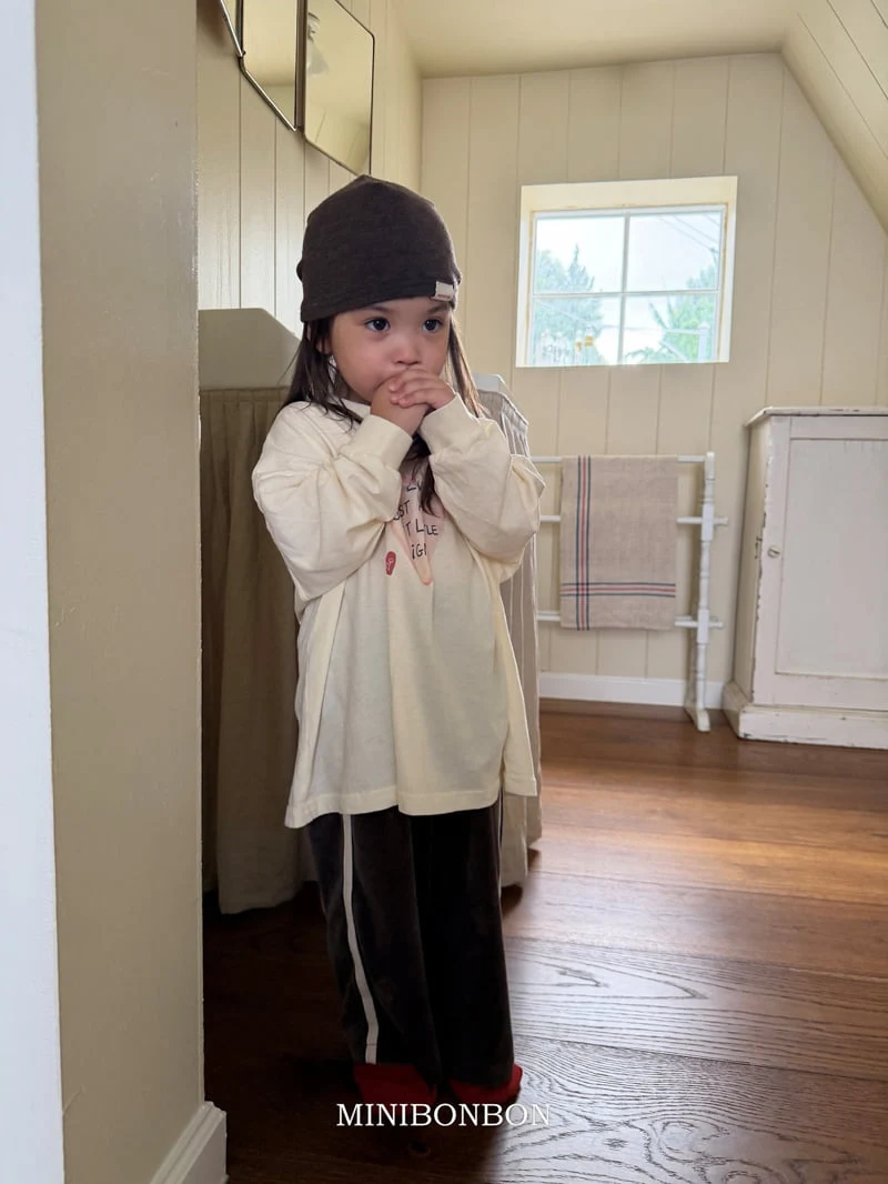 Mini Bongbong - Korean Children Fashion - #childrensboutique - One Line Pants - 9