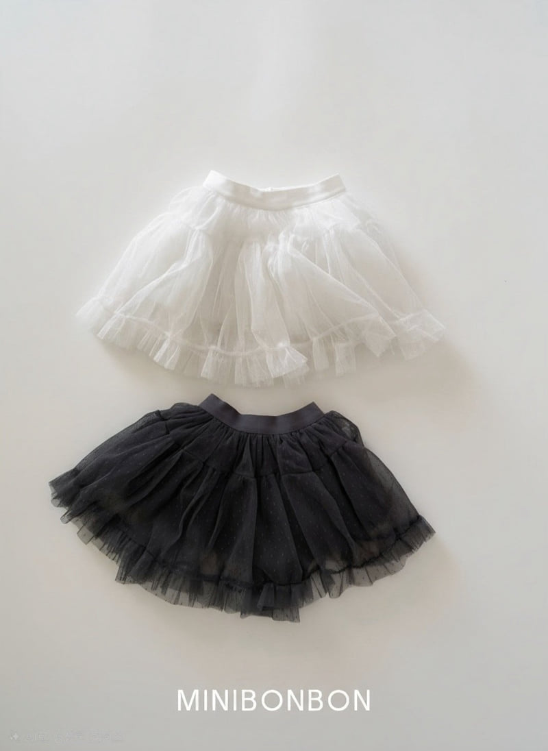 Mini Bongbong - Korean Children Fashion - #designkidswear - Charr Skirt