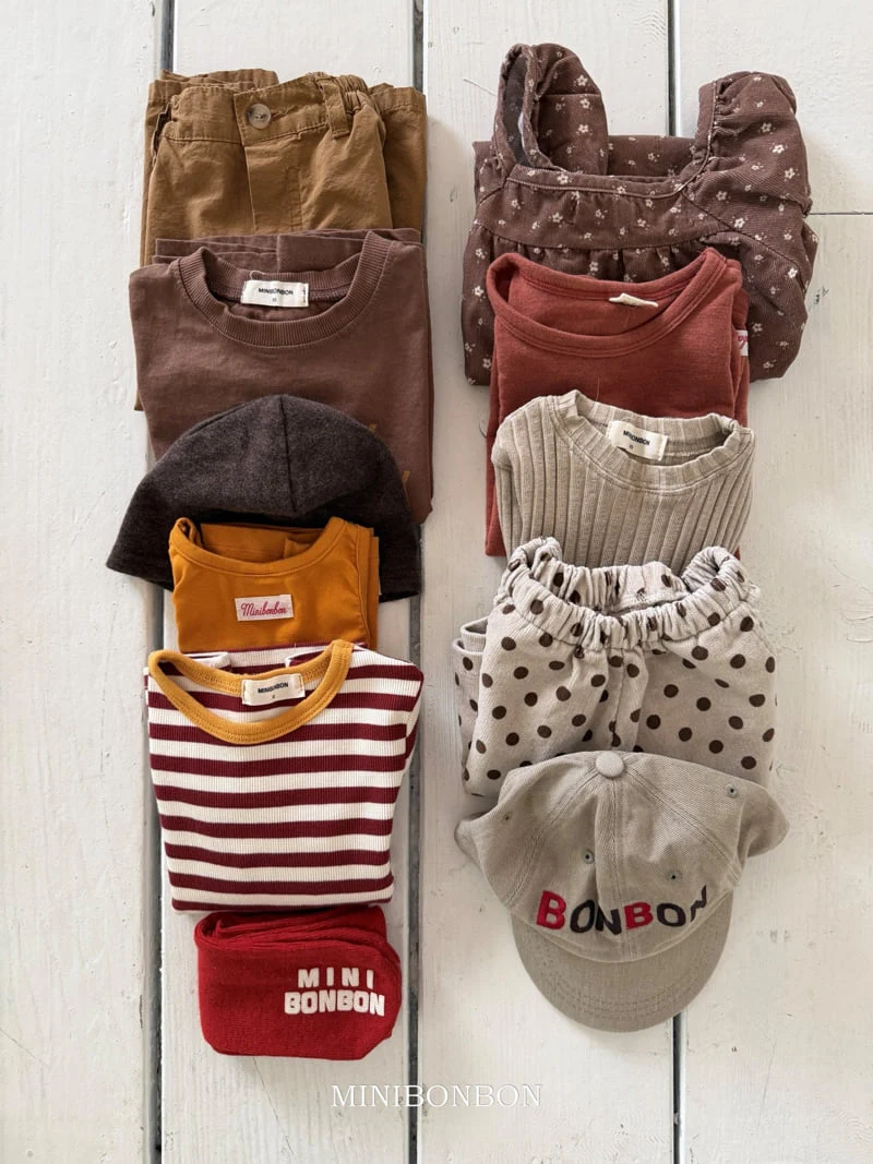 Mini Bongbong - Korean Children Fashion - #discoveringself - Rib Tee - 7