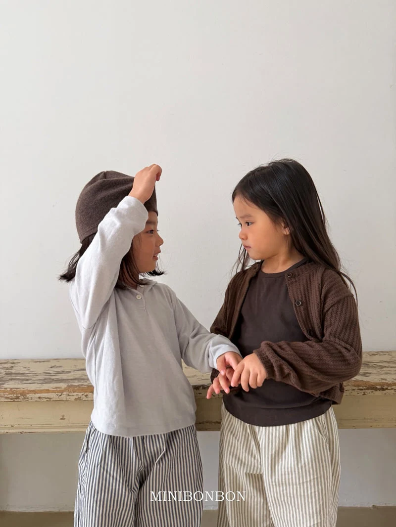 Mini Bongbong - Korean Children Fashion - #discoveringself - Culture Cardigan - 4