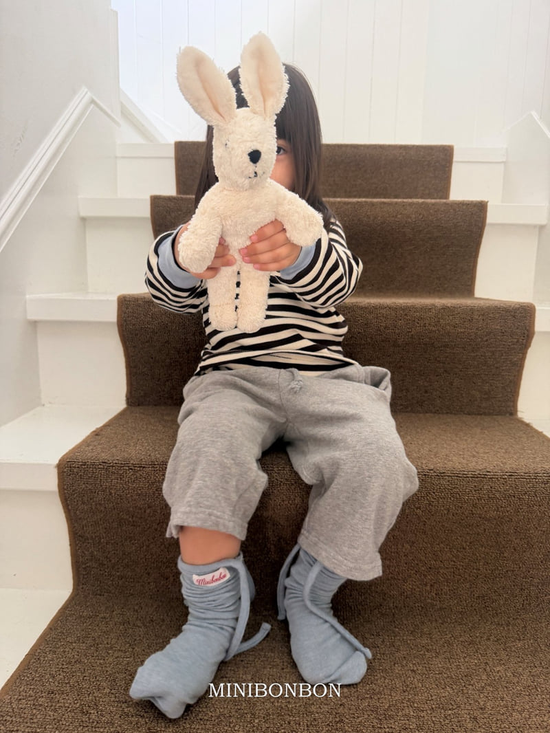 Mini Bongbong - Korean Children Fashion - #fashionkids - String Knee Socks - 12