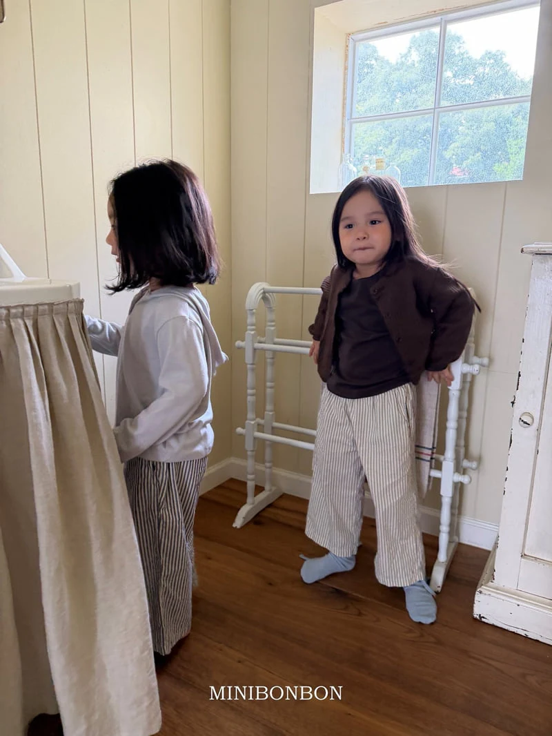 Mini Bongbong - Korean Children Fashion - #fashionkids - Mocha Hood Top - 4