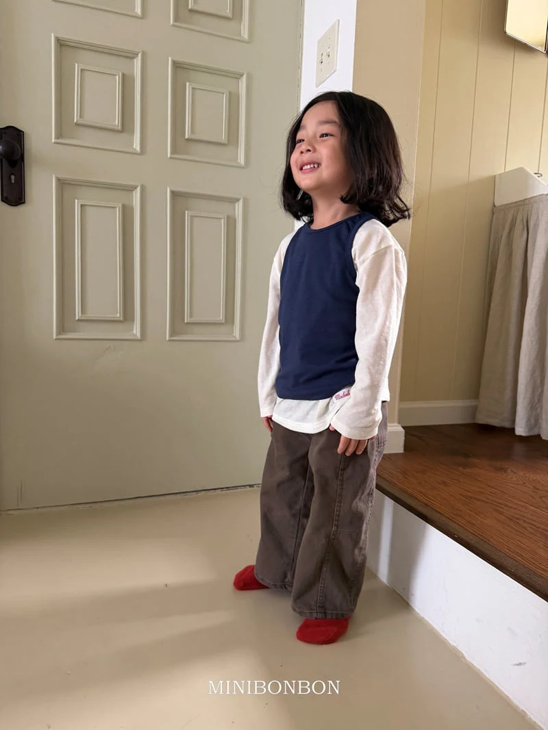 Mini Bongbong - Korean Children Fashion - #kidsshorts - Soft Tee - 4