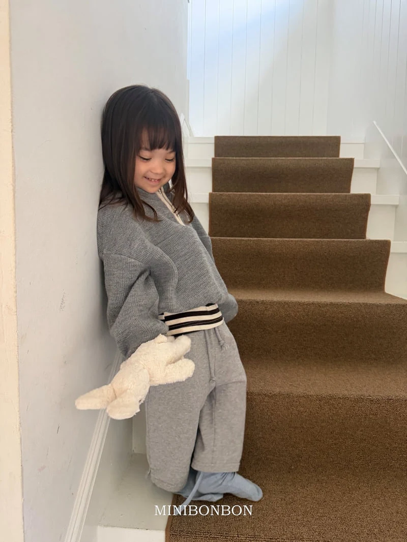 Mini Bongbong - Korean Children Fashion - #kidsstore - Half Walk Zip-up Top - 10