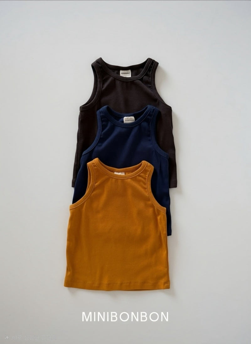 Mini Bongbong - Korean Children Fashion - #kidsstore - Outside Sleeveless