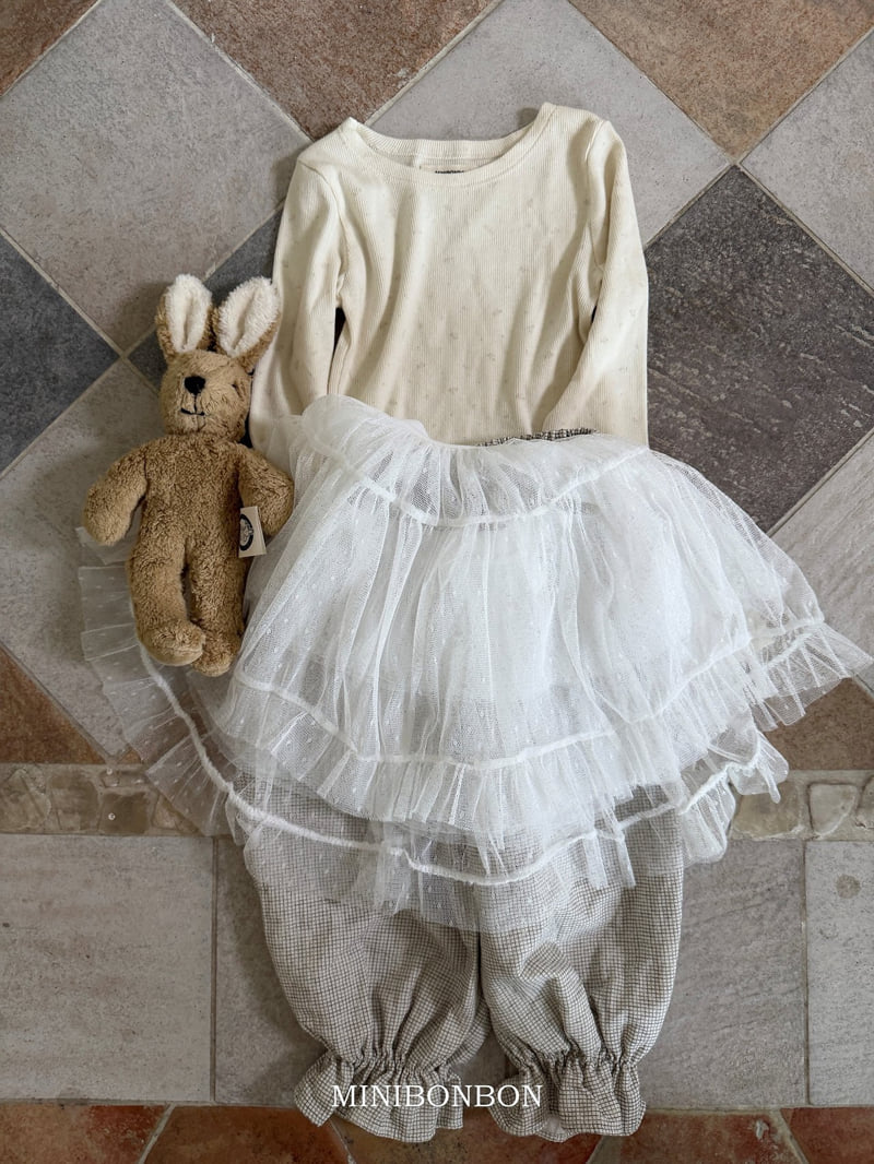 Mini Bongbong - Korean Children Fashion - #kidzfashiontrend - Charr Skirt - 6