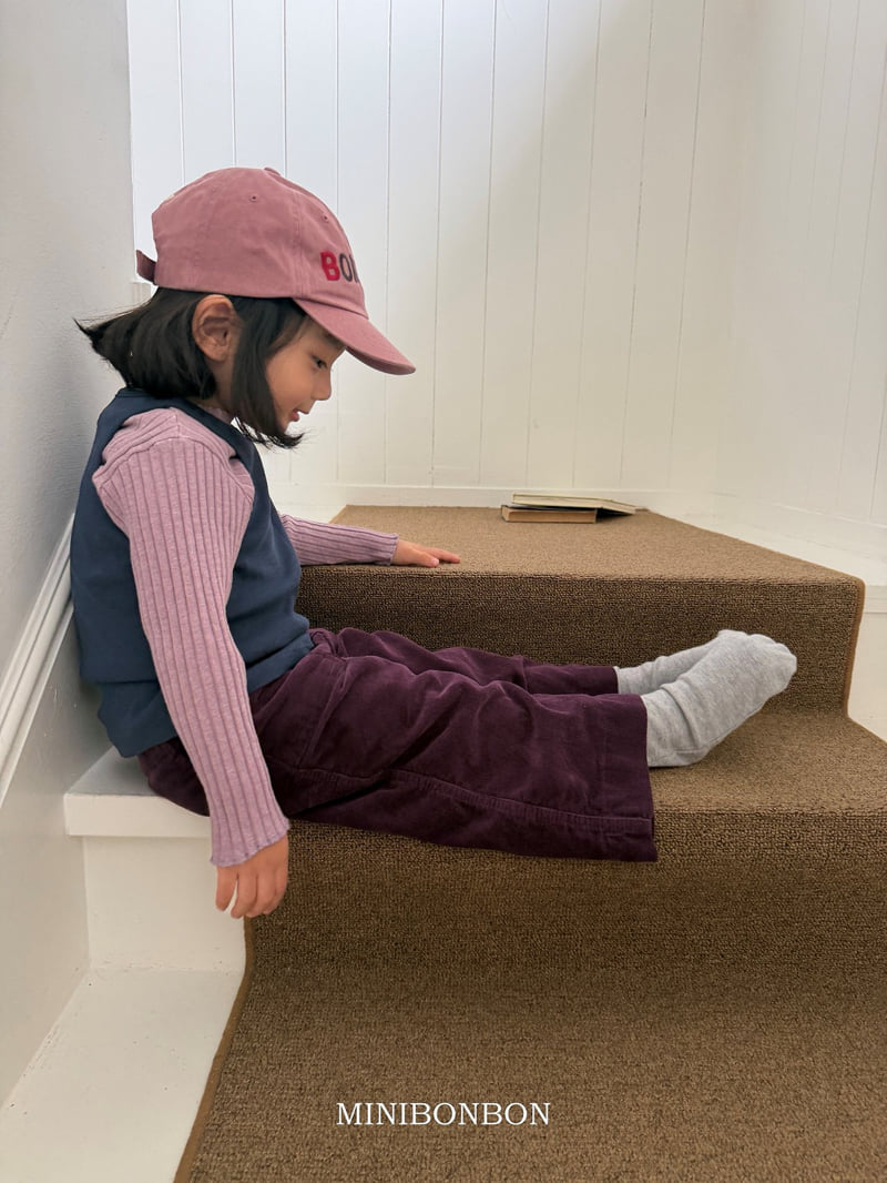 Mini Bongbong - Korean Children Fashion - #littlefashionista - Corduroy Pants - 6