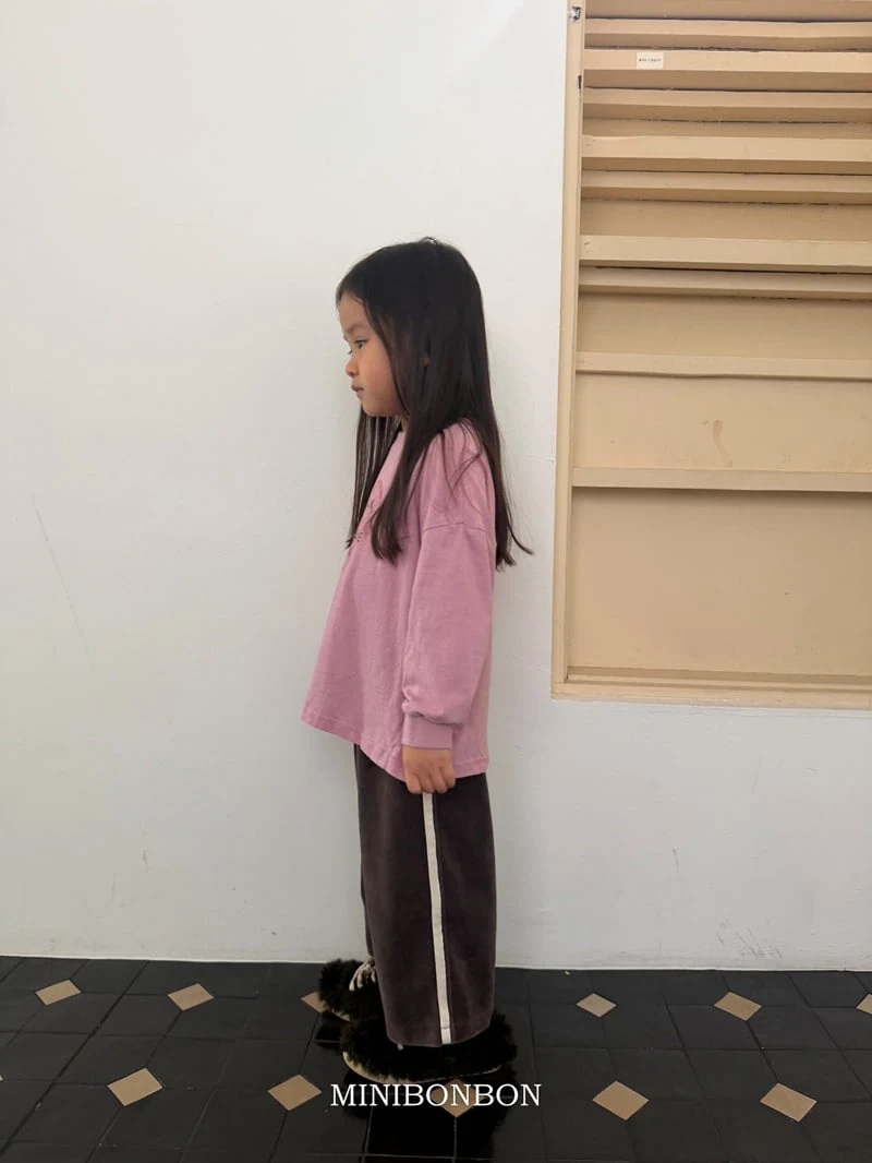 Mini Bongbong - Korean Children Fashion - #littlefashionista - One Line Pants - 3
