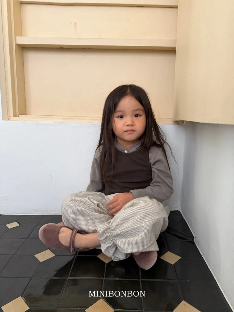 Mini Bongbong - Korean Children Fashion - #littlefashionista - Mocha Hood Top - 8