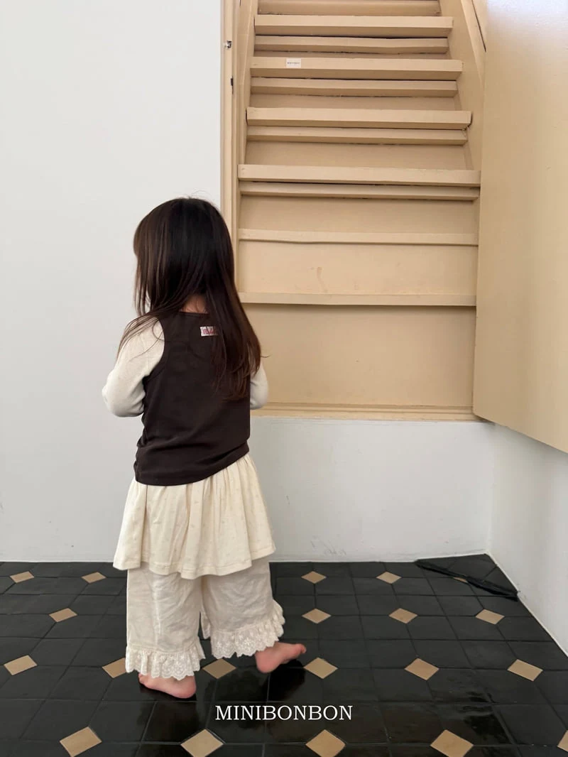 Mini Bongbong - Korean Children Fashion - #Kfashion4kids - Outside Sleeveless - 4