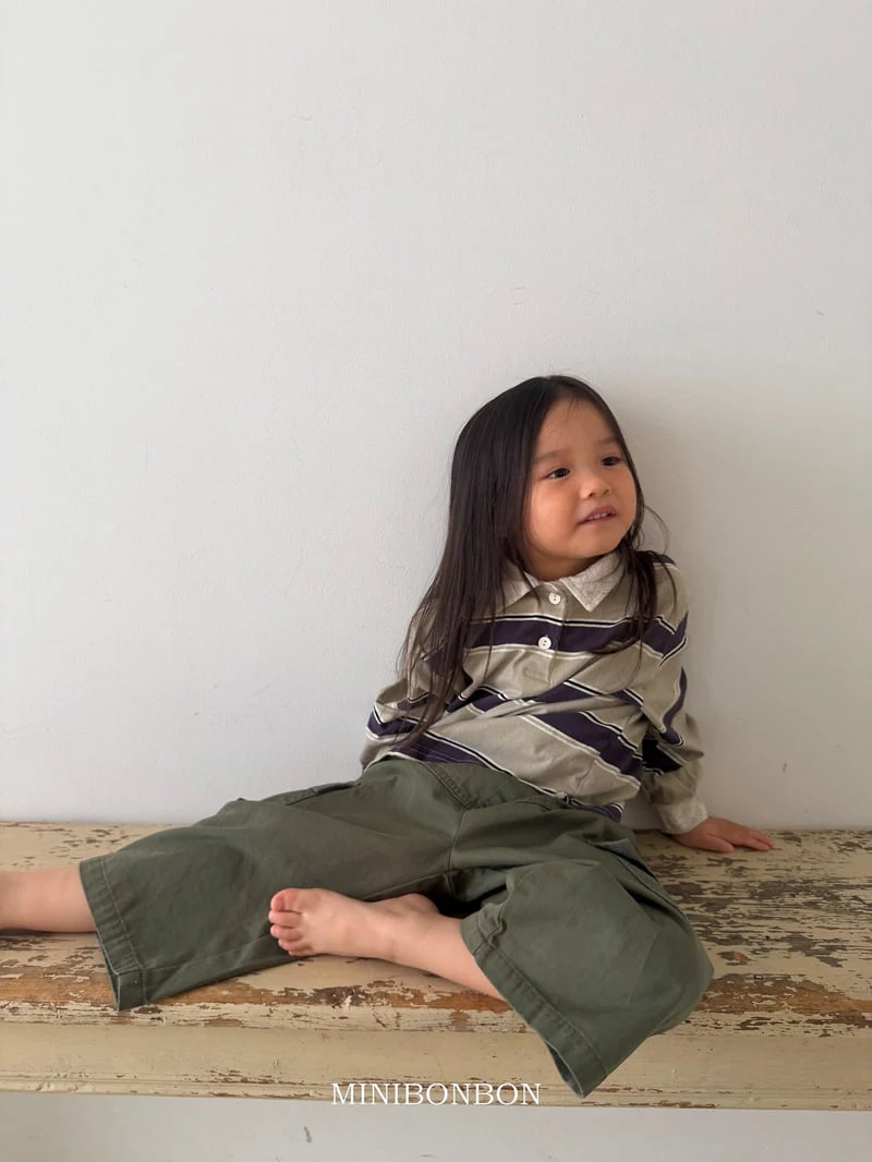 Mini Bongbong - Korean Children Fashion - #magicofchildhood - Slit Cargo Pants - 3