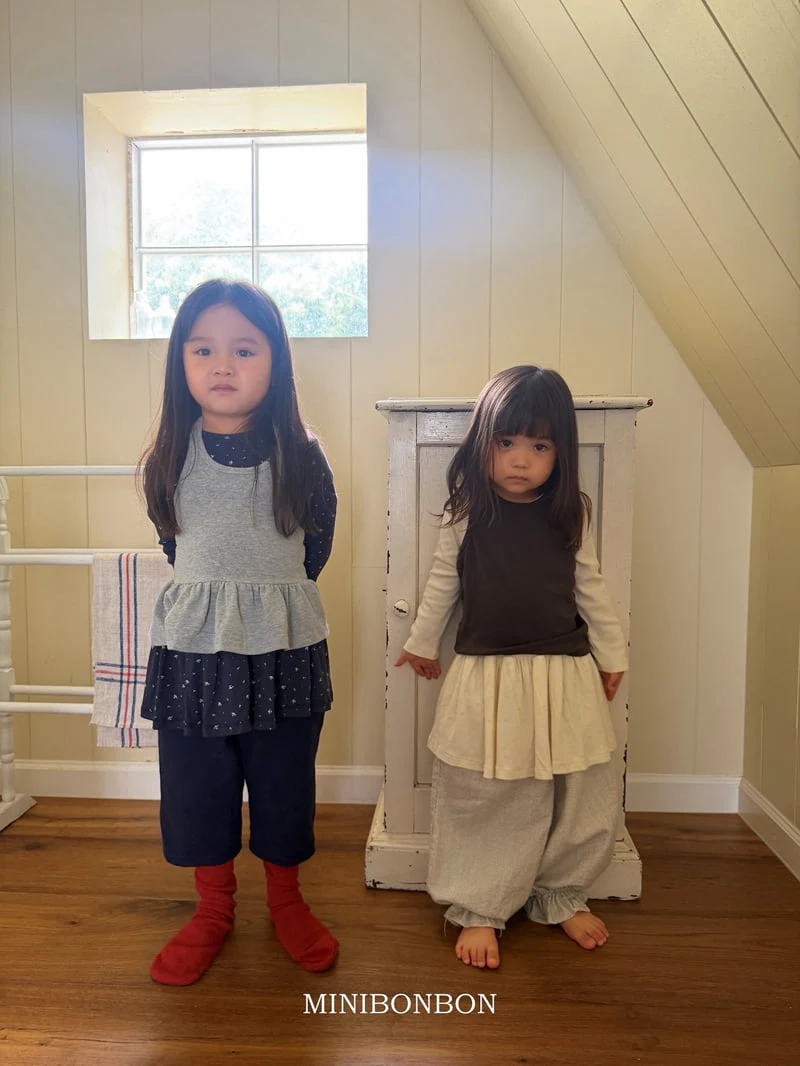 Mini Bongbong - Korean Children Fashion - #minifashionista - Outside Sleeveless - 6
