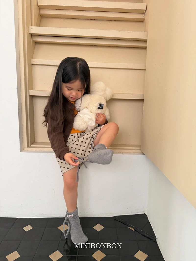 Mini Bongbong - Korean Children Fashion - #prettylittlegirls - Dot Shorts - 5