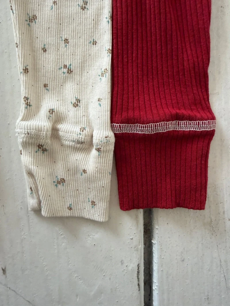 Mini Bongbong - Korean Children Fashion - #prettylittlegirls - Mixed Leggings - 12