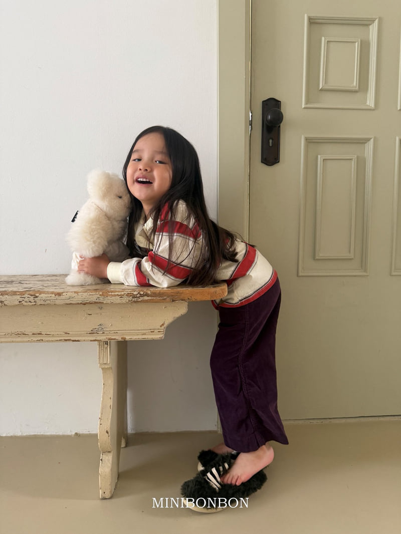 Mini Bongbong - Korean Children Fashion - #prettylittlegirls - Corduroy Pants - 9
