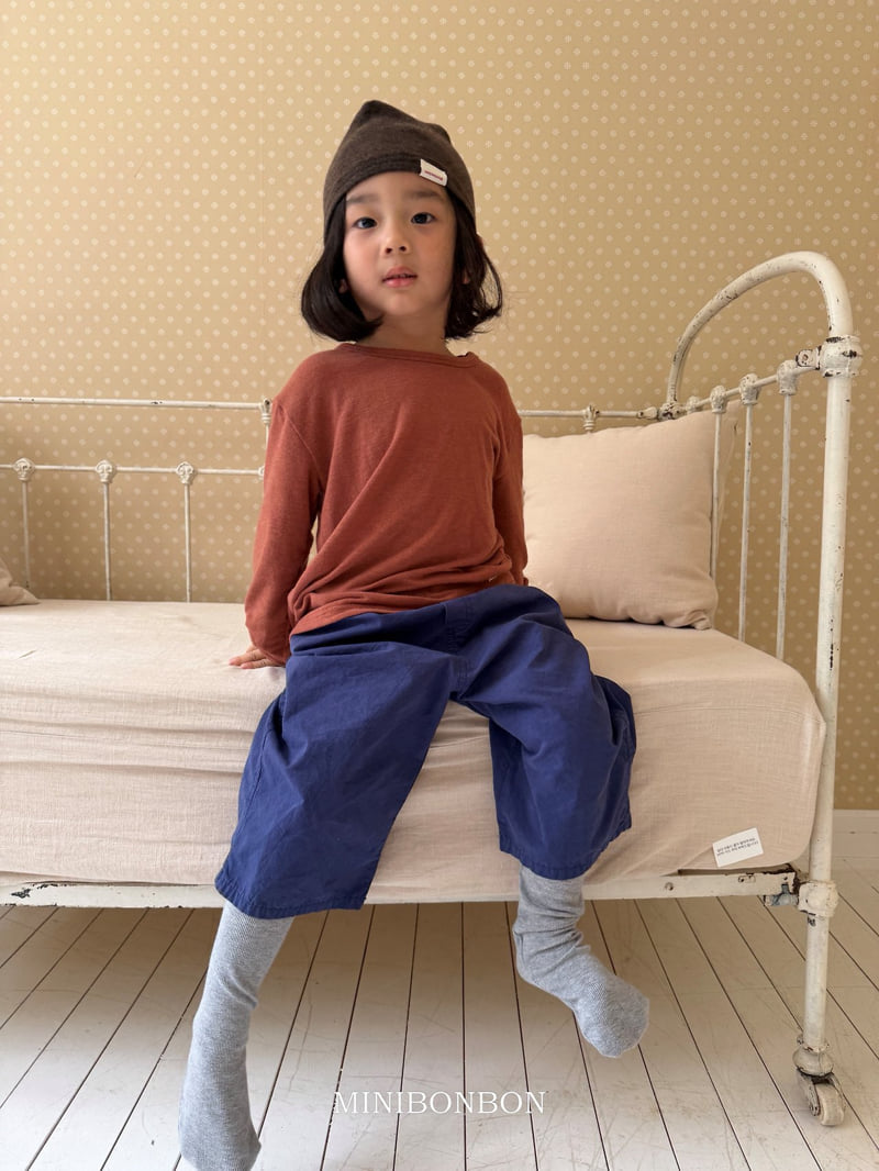 Mini Bongbong - Korean Children Fashion - #toddlerclothing - Cotton Bio Pants - 4