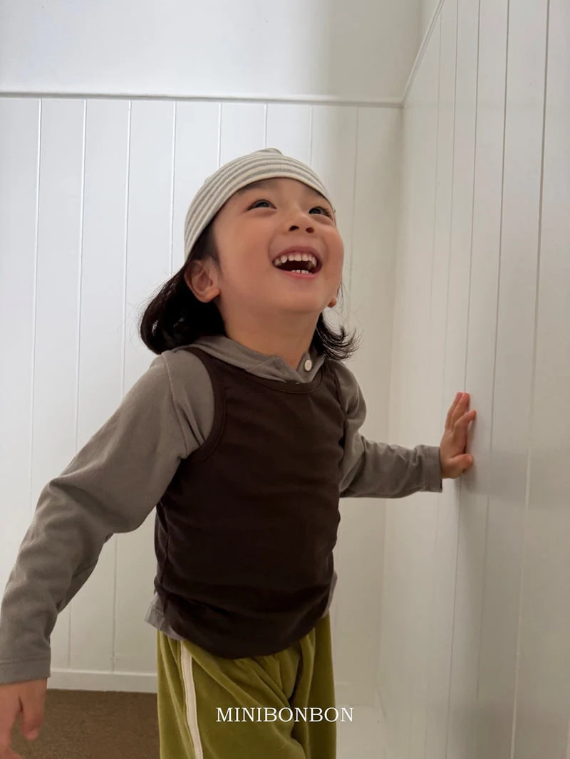 Mini Bongbong - Korean Children Fashion - #toddlerclothing - Outside Sleeveless - 9