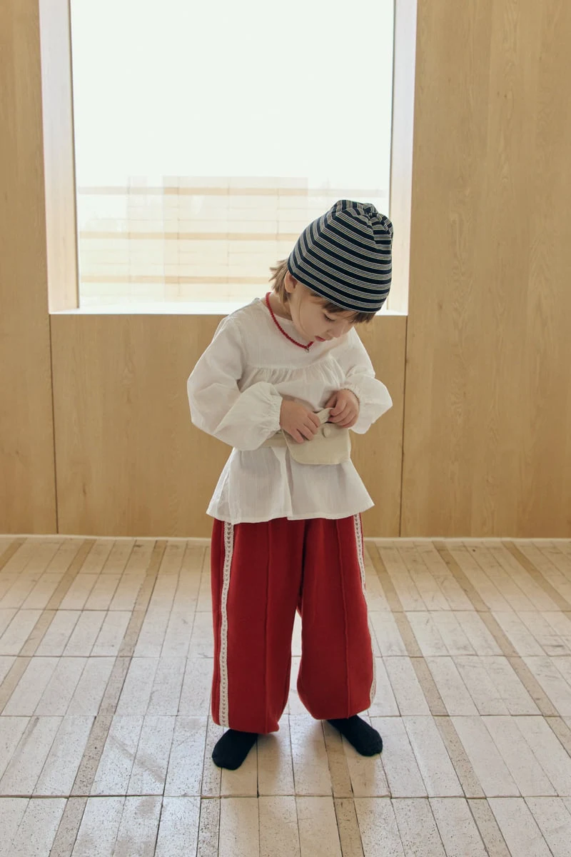 Mome - Korean Children Fashion - #Kfashion4kids - Luv Luv Jogger Pants - 5