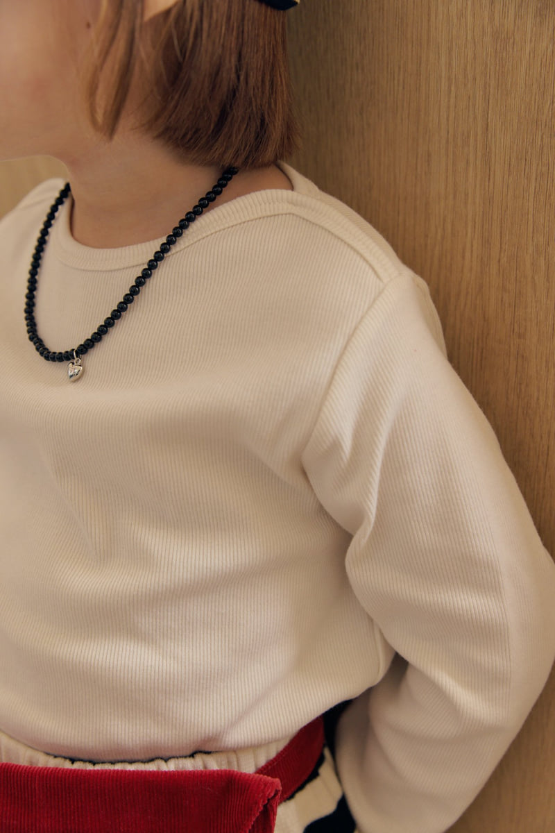 Mome - Korean Children Fashion - #Kfashion4kids - Daily Ribbed Tee