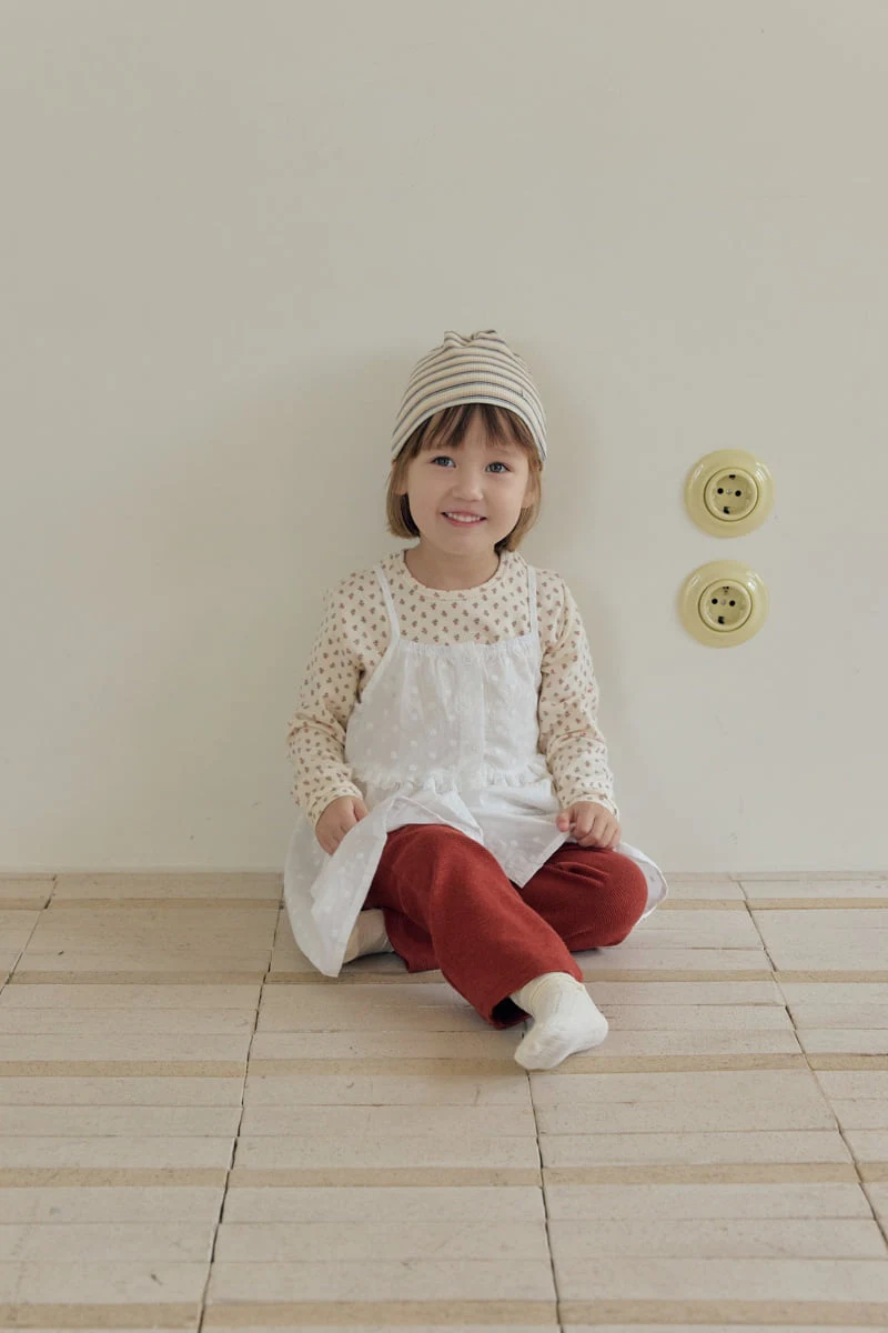 Mome - Korean Children Fashion - #childofig - Soft Flower Tee - 11