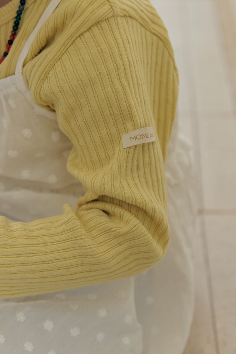 Mome - Korean Children Fashion - #childofig - Bella Ribbed Tee - 10