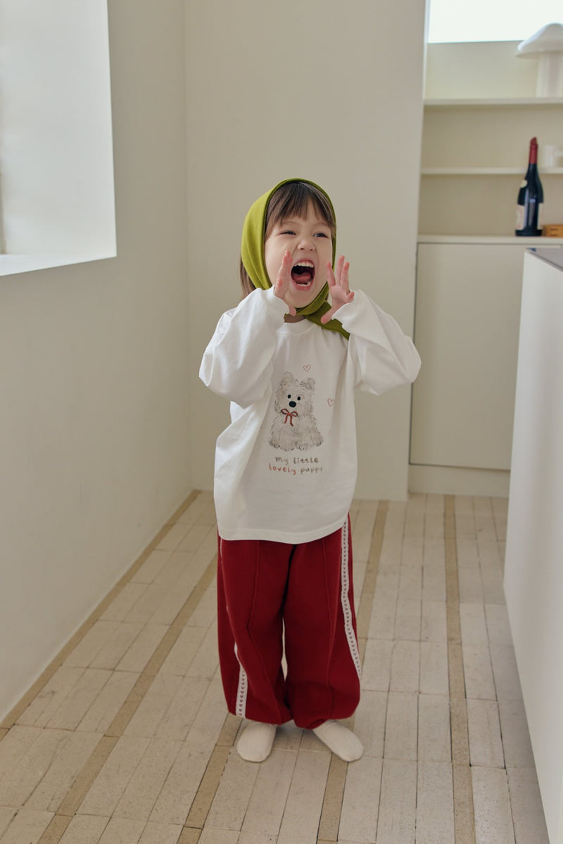 Mome - Korean Children Fashion - #childofig - Little Puppy Tee - 7