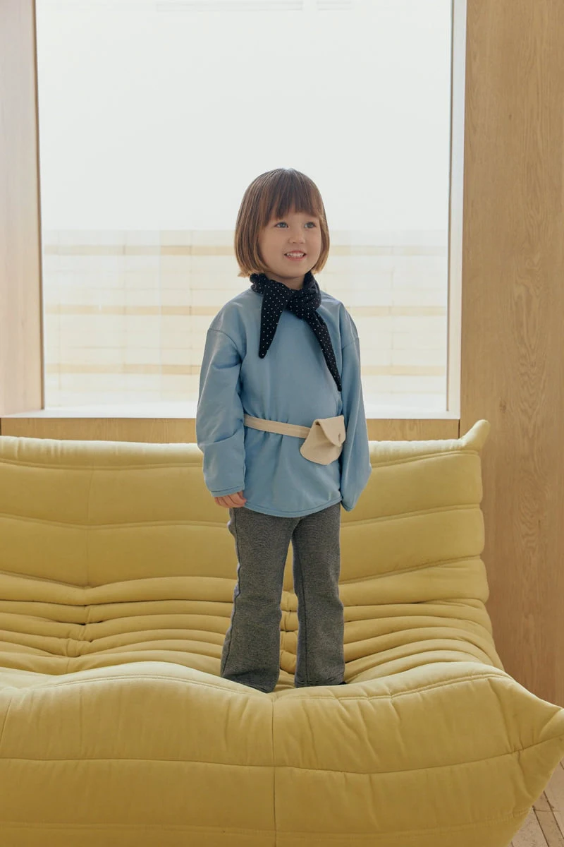 Mome - Korean Children Fashion - #childofig - Roundy Sweatshirt - 5