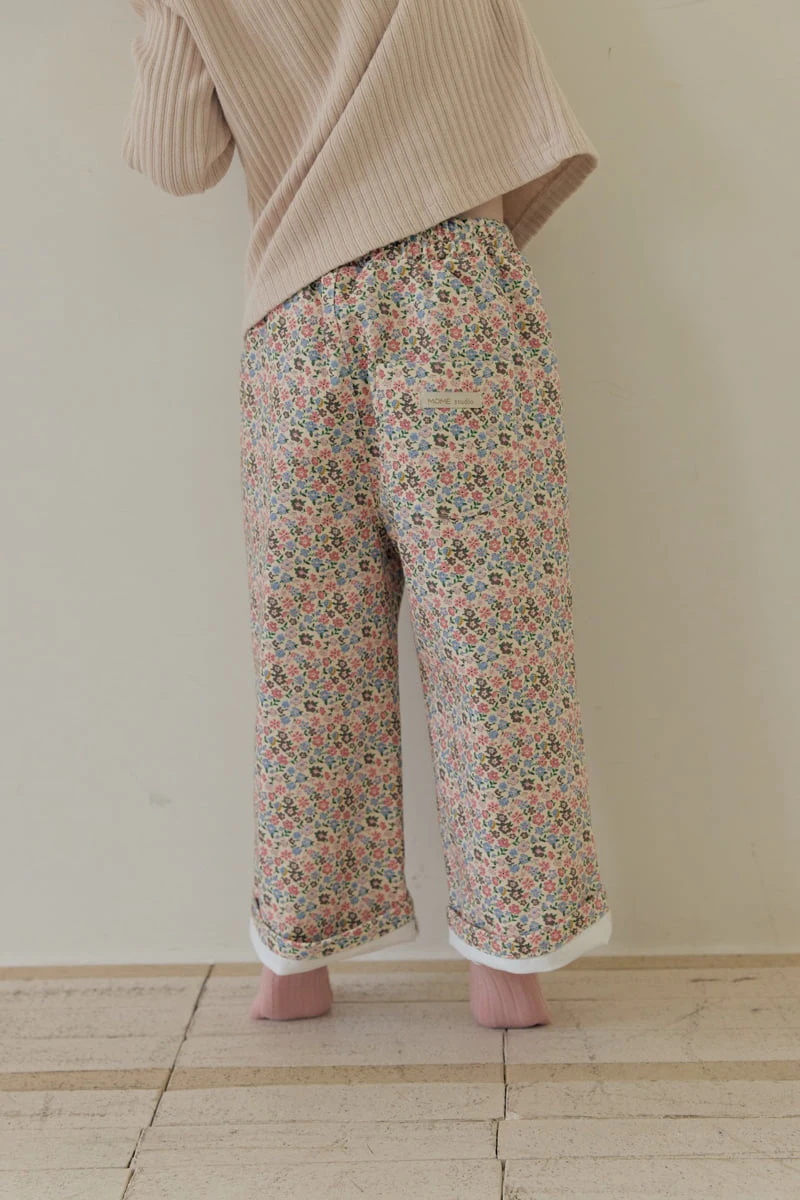 Mome - Korean Children Fashion - #childofig - Mocca Flower Pants