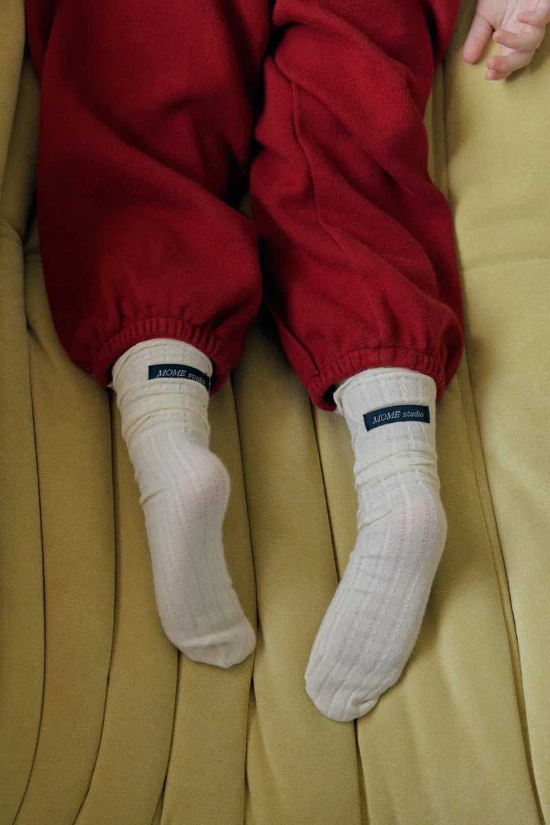 Mome - Korean Children Fashion - #childrensboutique - Autumn Ribbed Socks - 10
