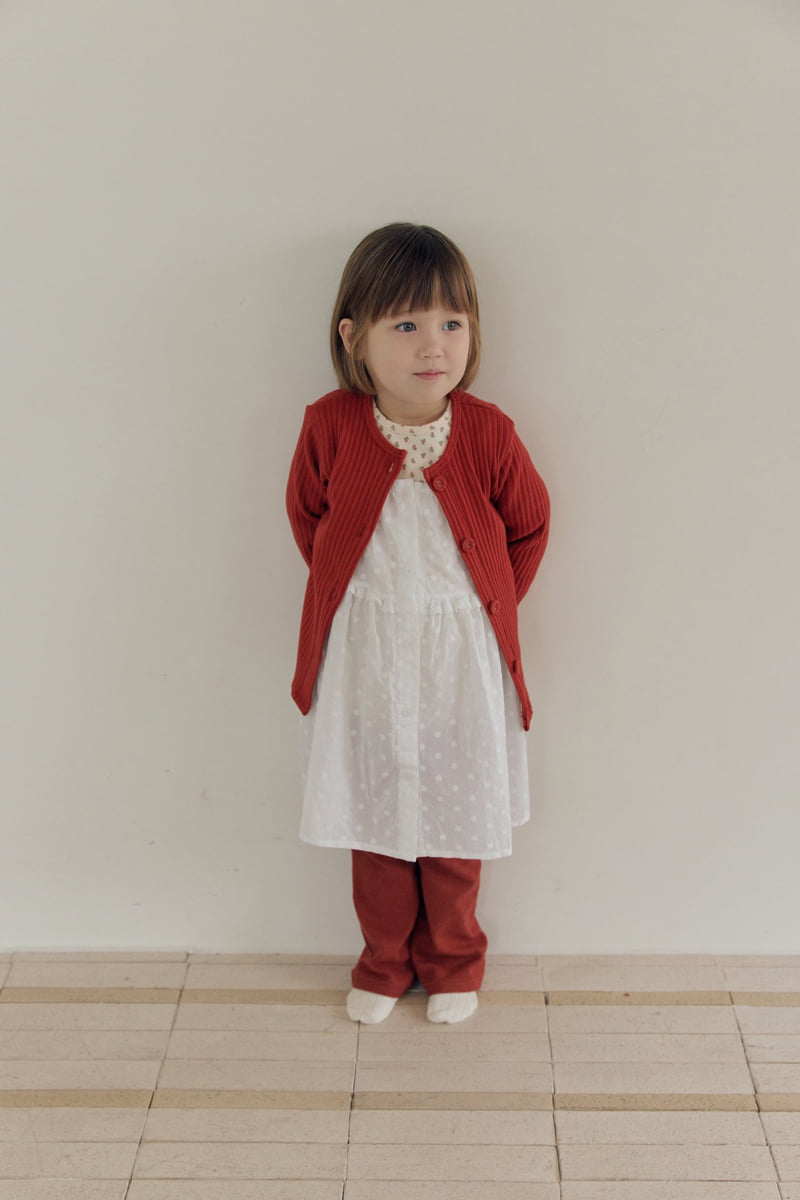 Mome - Korean Children Fashion - #childrensboutique - Peach Bootcut Pants - 9